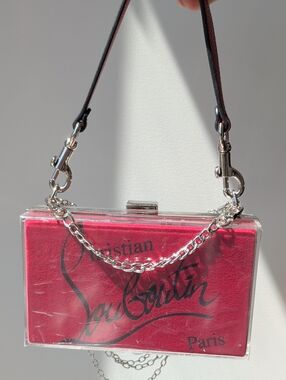 Upcycled Signature Acrylic Box Clutch